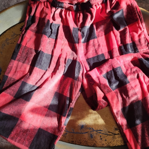 Donna Karan Red and Black Checkered Shirt - Picture 5 of 5